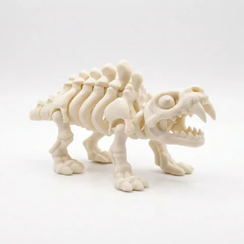 Fóssil Esmilodonte Articulado Colecionável 15cm