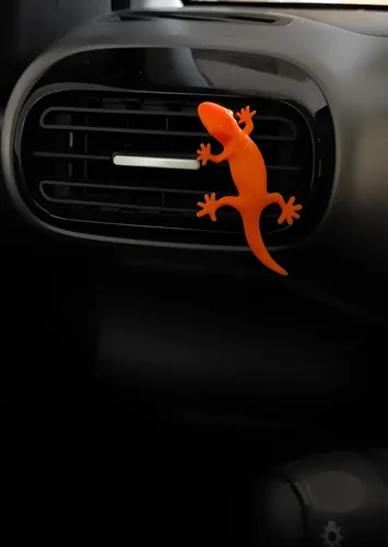 Lagartixa Gecko Decorativa para Difusor de Ar do Carro — Sem Aroma